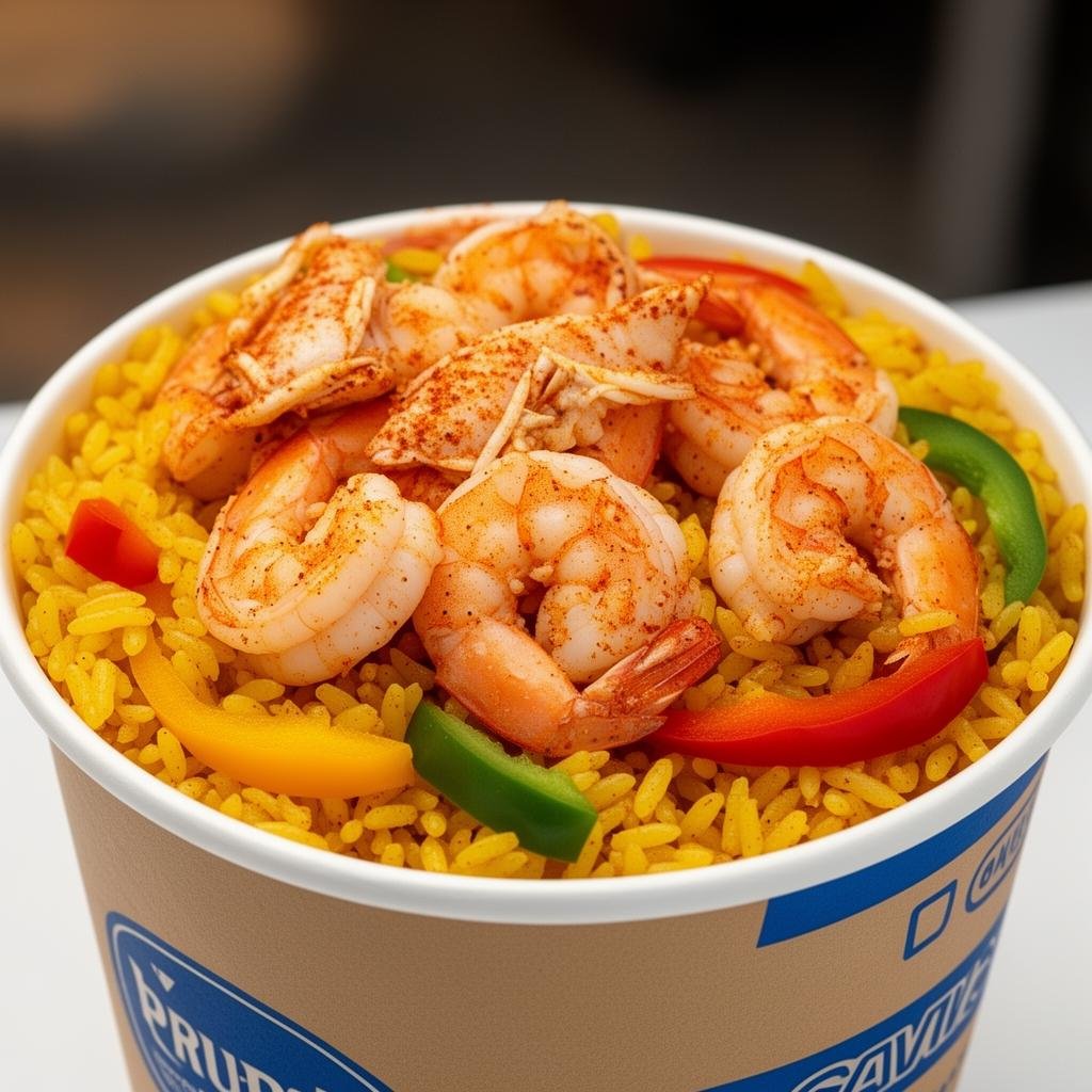 Seafood Rice Cup