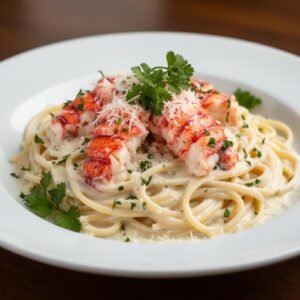 Lobster Alfredo Linguine